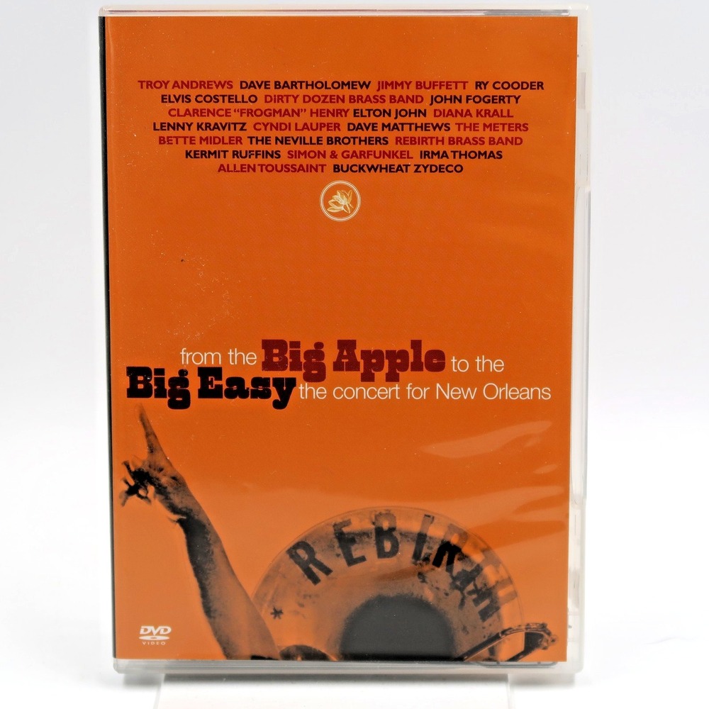 From the Big Apple to The Big Easy - The Concert for New Orleans (DVD, 2006)
